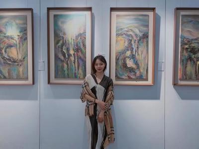 厦门新锐美女艺术家上美西舟亮相2019中国(厦门)国际收藏投资博览会，专业会务服务护航艺术之旅